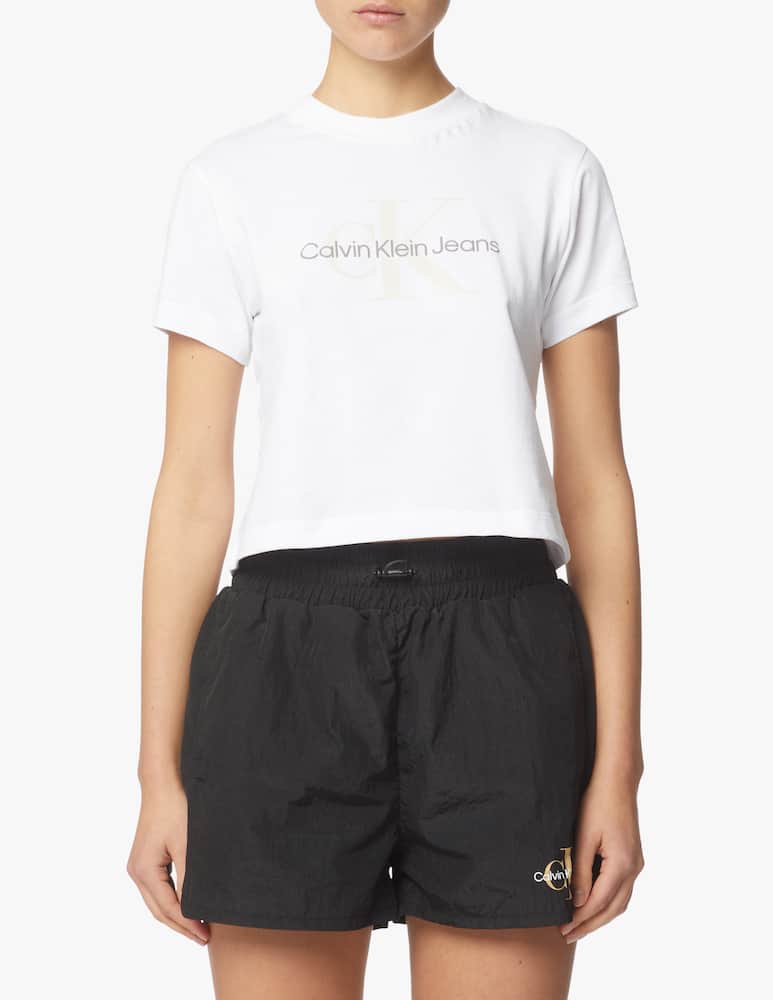 Calvin Klein Jeans Seasonal monogram t-shirt - white - picture 1 Calvin Klein Jeans Seasonal monogram t-shirt - white - picture 1