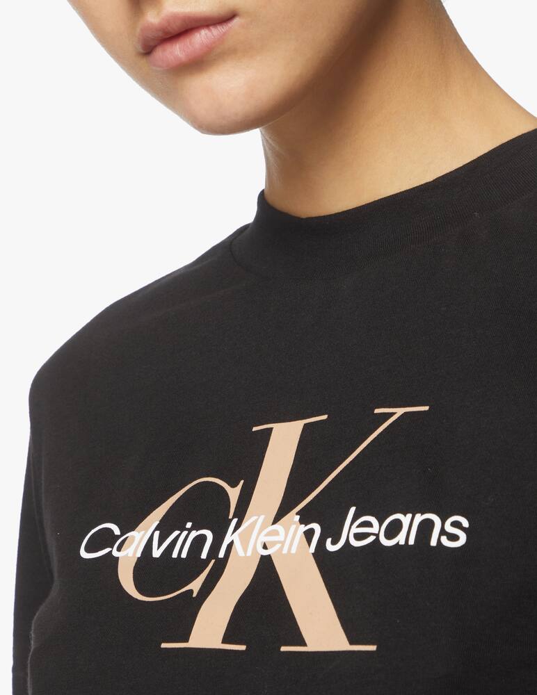 rinascente Calvin Klein Jeans T-shirt con monogramma stagionale - nero