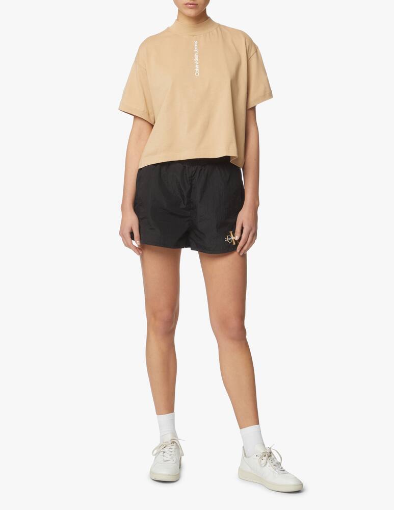 rinascente Calvin Klein Jeans T-shirt back vertical faded - beige