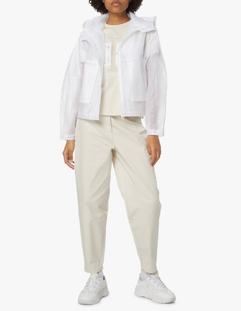 rinascente Calvin Klein Jeans Windbreak crinckle - white