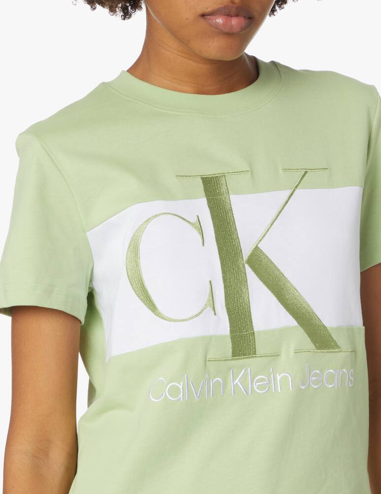 rinascente Calvin Klein Jeans T-shirt Blocking - verde