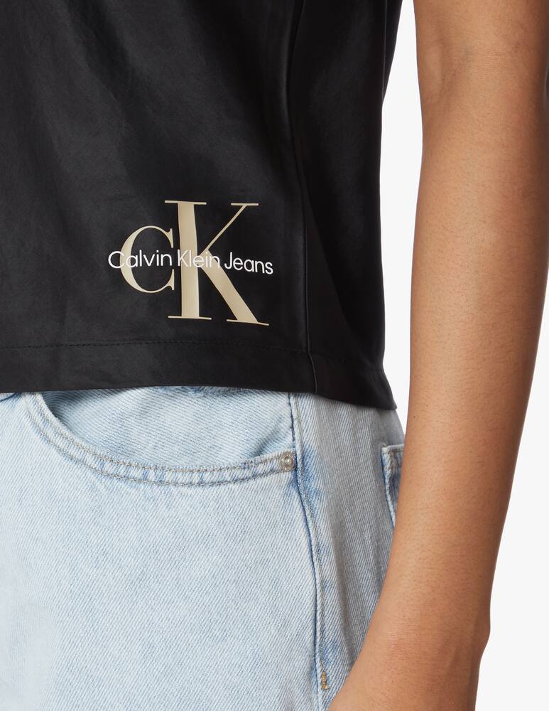 rinascente Calvin Klein Jeans Top senza manica - nero