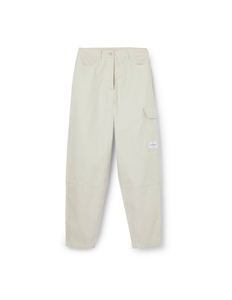 rinascente Calvin Klein Jeans Pantaloni cargo a coste - bianco
