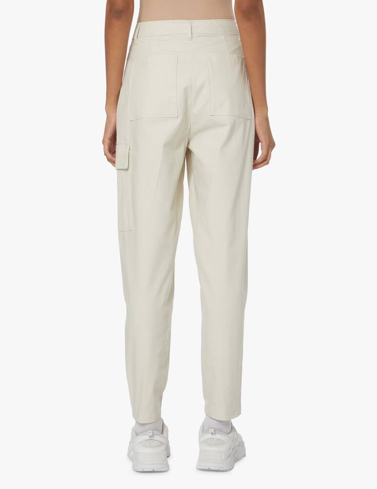 rinascente Calvin Klein Jeans Pantaloni cargo a coste - bianco