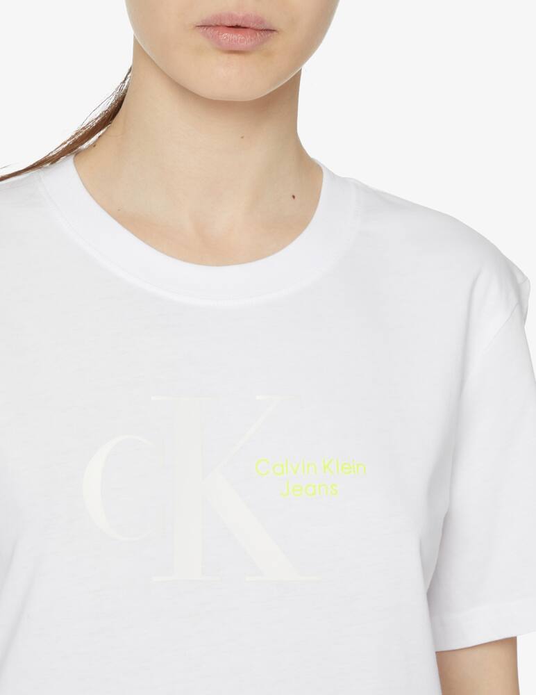 rinascente Calvin Klein Jeans T-shirt Dynamic - bianco