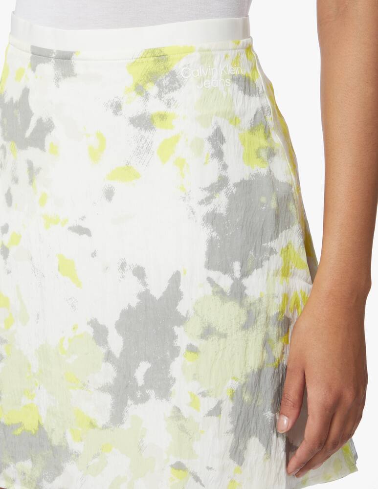 rinascente Calvin Klein Jeans Glazed mini skirt - green