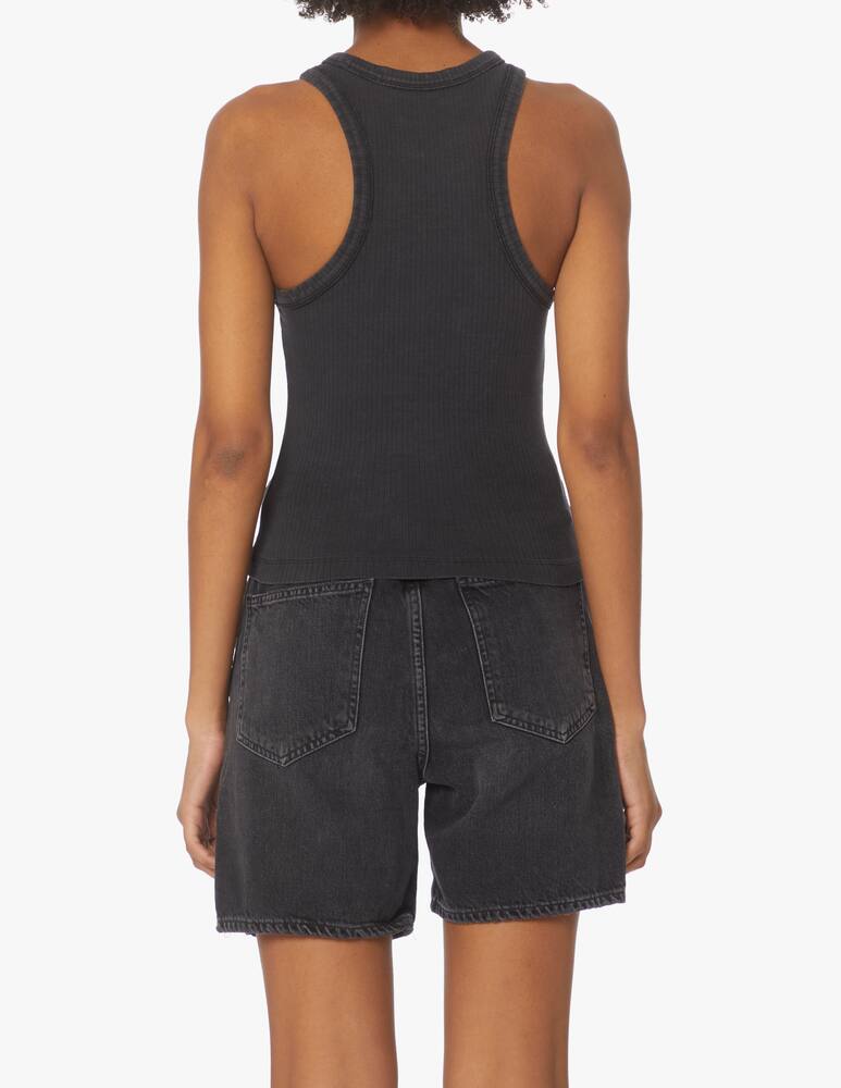 rinascente Calvin Klein Jeans Acid wash rib tank top - black