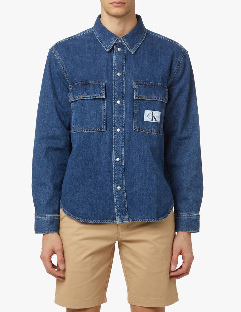 Calvin Klein Jeans Denim pocket shirt - blue - picture 1 Calvin Klein Jeans Denim pocket shirt - blue - picture 1