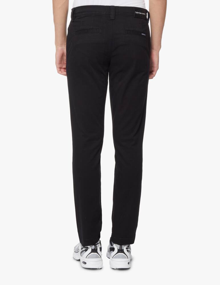 rinascente Calvin Klein Jeans Chino skinny gabardina - nero
