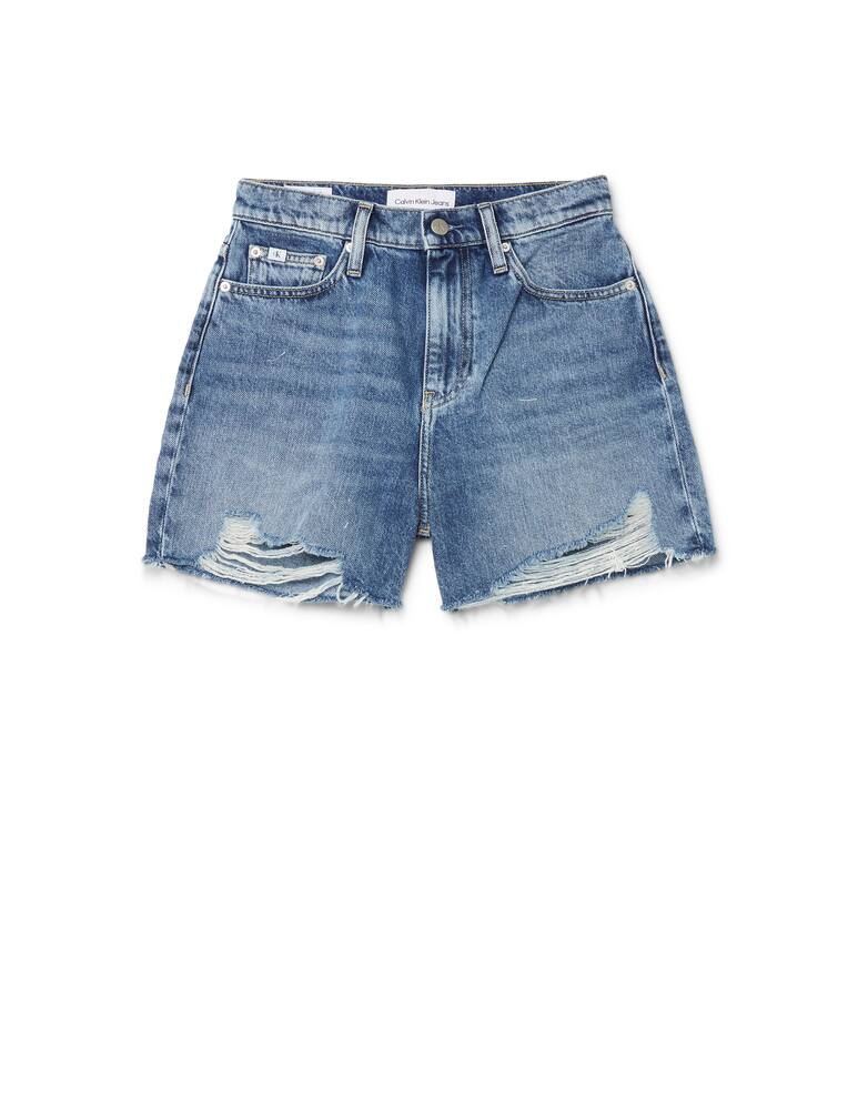 Calvin Klein Jeans Pantaloncino Mom shorts - blu - immagine 5 Calvin Klein Jeans Pantaloncino Mom shorts - blu - immagine 5