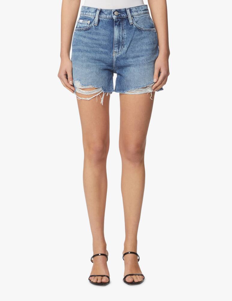 Calvin Klein Jeans Pantaloncino Mom shorts - blu - immagine 2 Calvin Klein Jeans Pantaloncino Mom shorts - blu - immagine 2