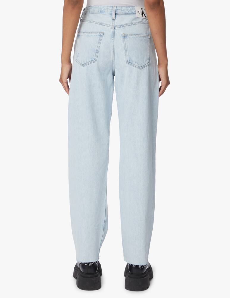 Calvin Klein Jeans Jeans straight 90s - azzurro - immagine 3 Calvin Klein Jeans Jeans straight 90s - azzurro - immagine 3