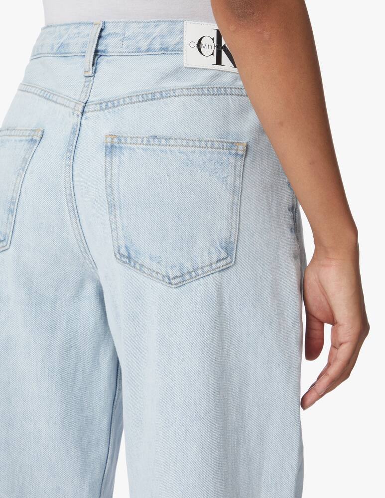 Calvin Klein Jeans Jeans straight 90s - azzurro - immagine 4 Calvin Klein Jeans Jeans straight 90s - azzurro - immagine 4