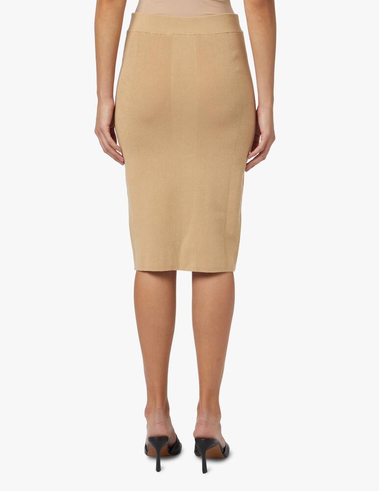 rinascente Calvin Klein Jeans Badge midi skirt - beige