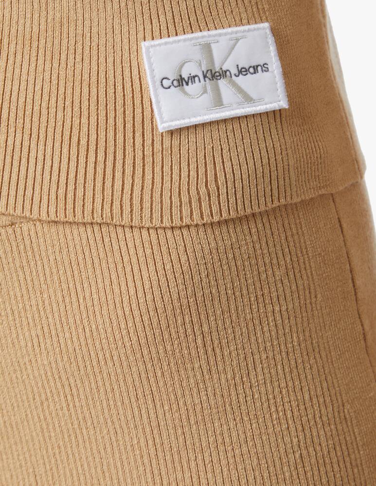 rinascente Calvin Klein Jeans Cotton badge cardigan - beige