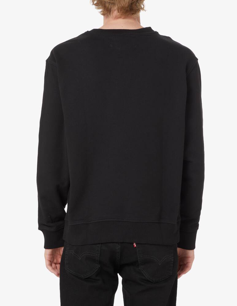 rinascente Calvin Klein Jeans Felpa girocollo con logo - Nero