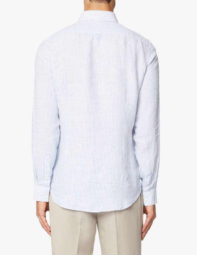 rinascente Calvin Klein Striped linen slim shirt - multi
