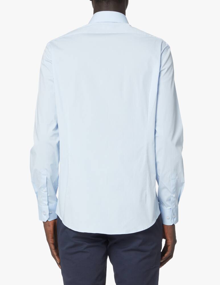 rinascente Calvin Klein Fitted poplin cannes shirt - Blue