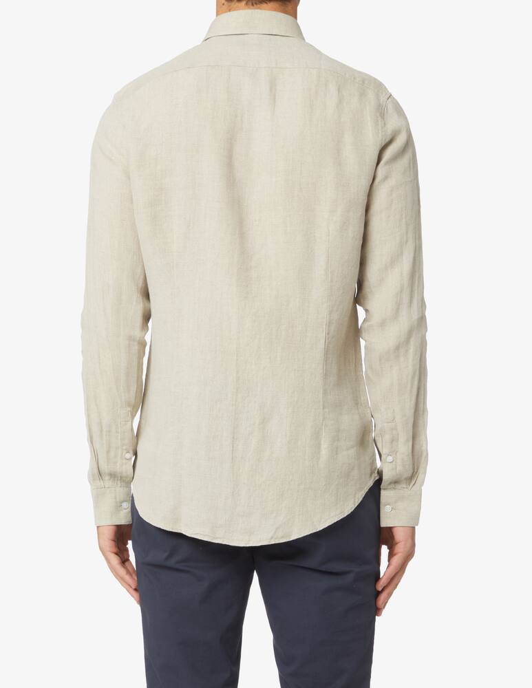 rinascente Calvin Klein Camicia slim in lino - beige