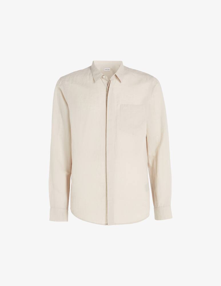 rinascente Calvin Klein Cotton linen shirt