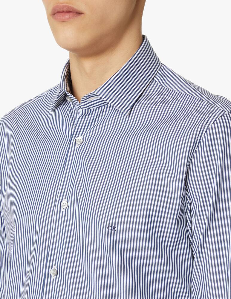 rinascente Calvin Klein Easy care slim fit striped shirt - multi