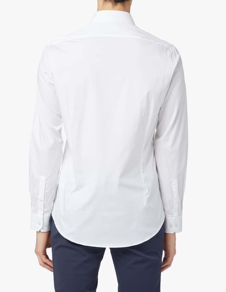 rinascente Calvin Klein Fitted poplin cannes shirt - White