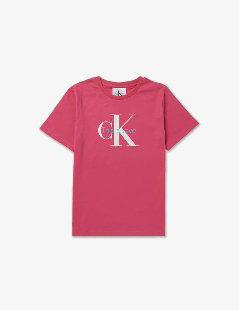Calvin Klein Cotton logo t-shirt - Pink - picture 1 Calvin Klein Cotton logo t-shirt - Pink - picture 1