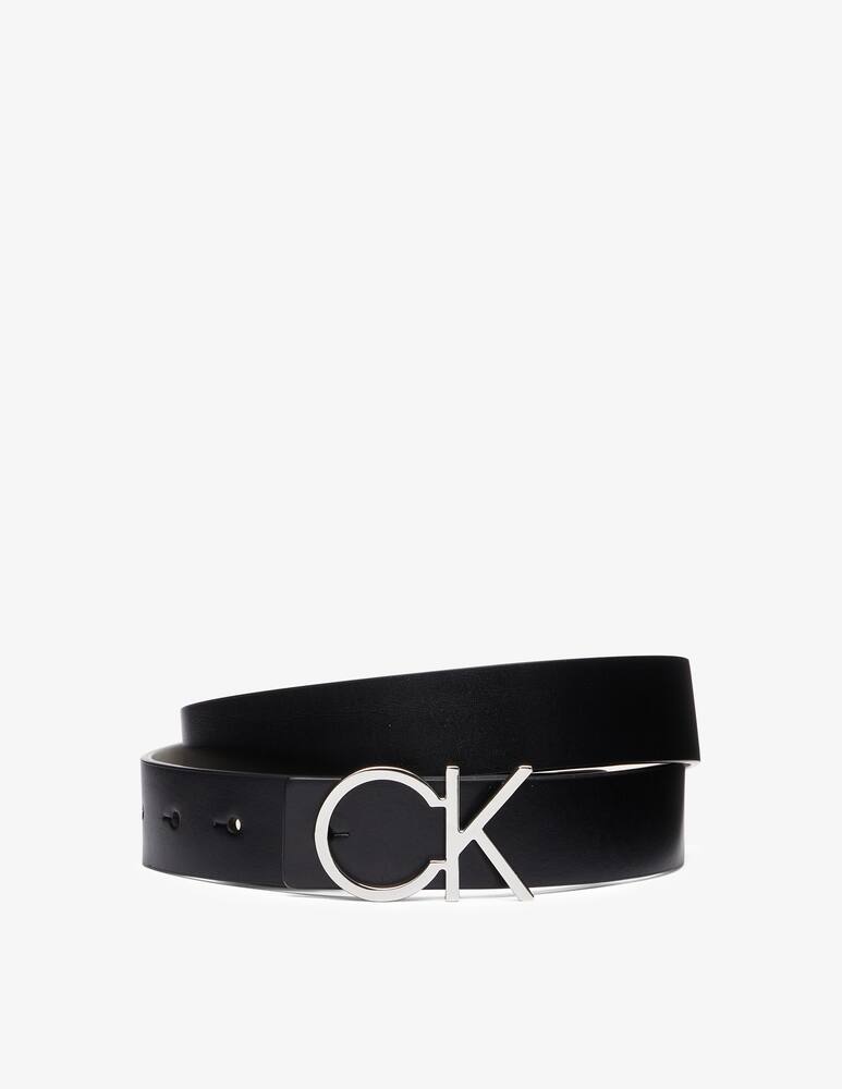 rinascente Calvin Klein Cintura Le-Lock CK Rev 30mm - Nero