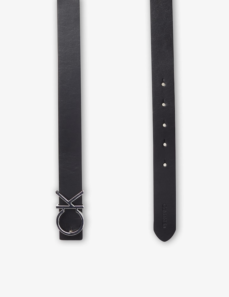 rinascente Calvin Klein Cintura Le-Lock CK Rev 30mm - Nero