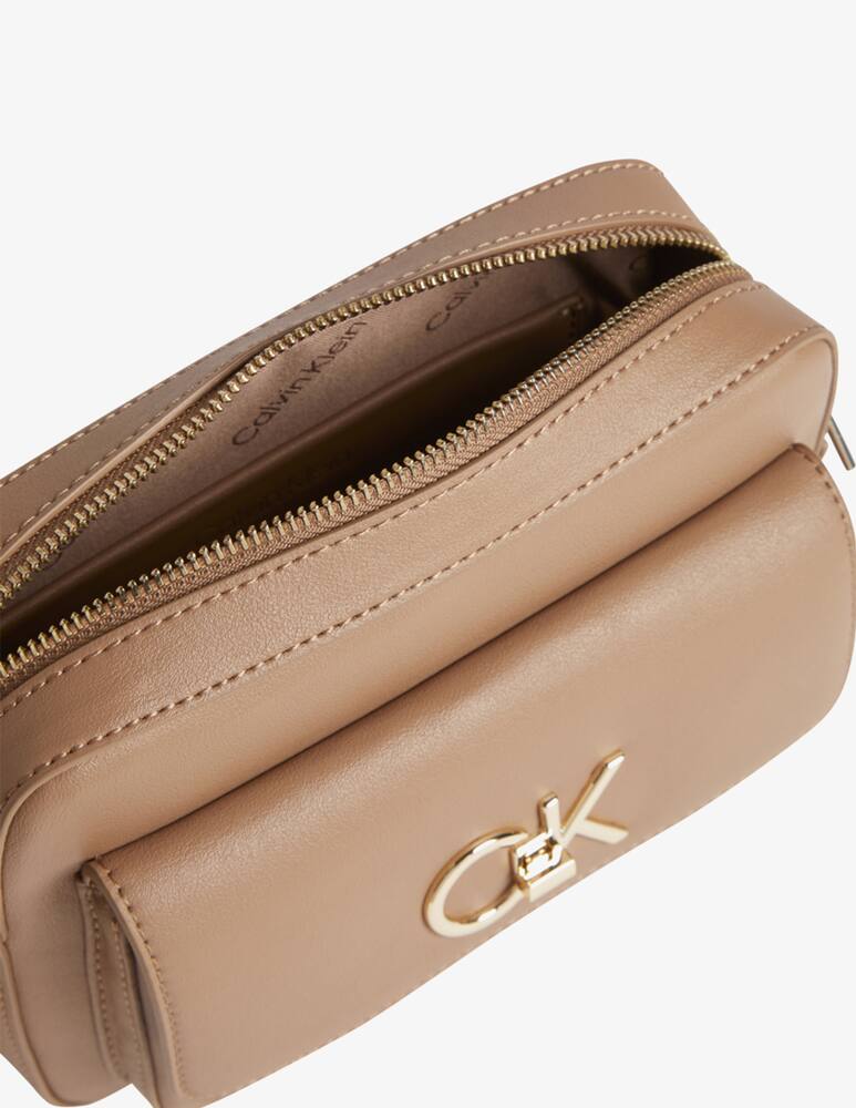rinascente Calvin Klein Borsa a tracolla Re-Lock - Marrone