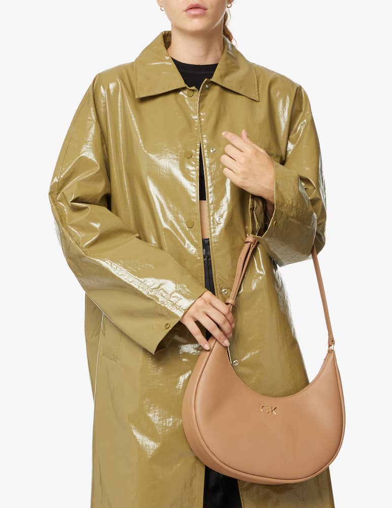 rinascente Calvin Klein Borsa a palla Re-Lock - Marrone