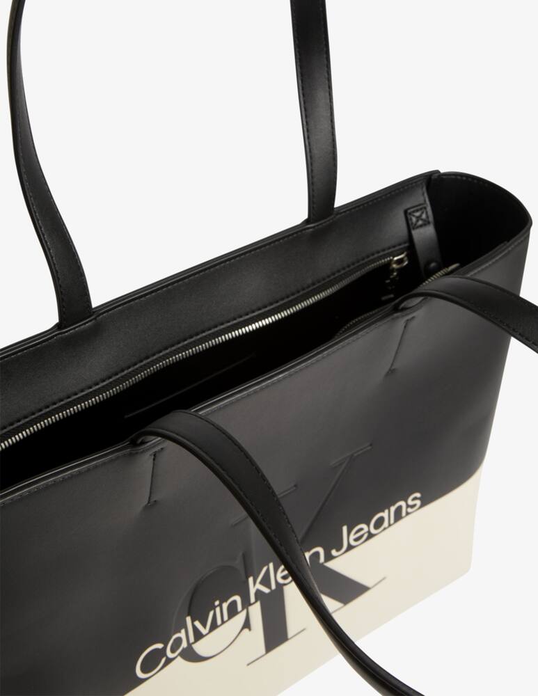 rinascente Calvin Klein Jeans Borsa shopper Sculpted - Nero