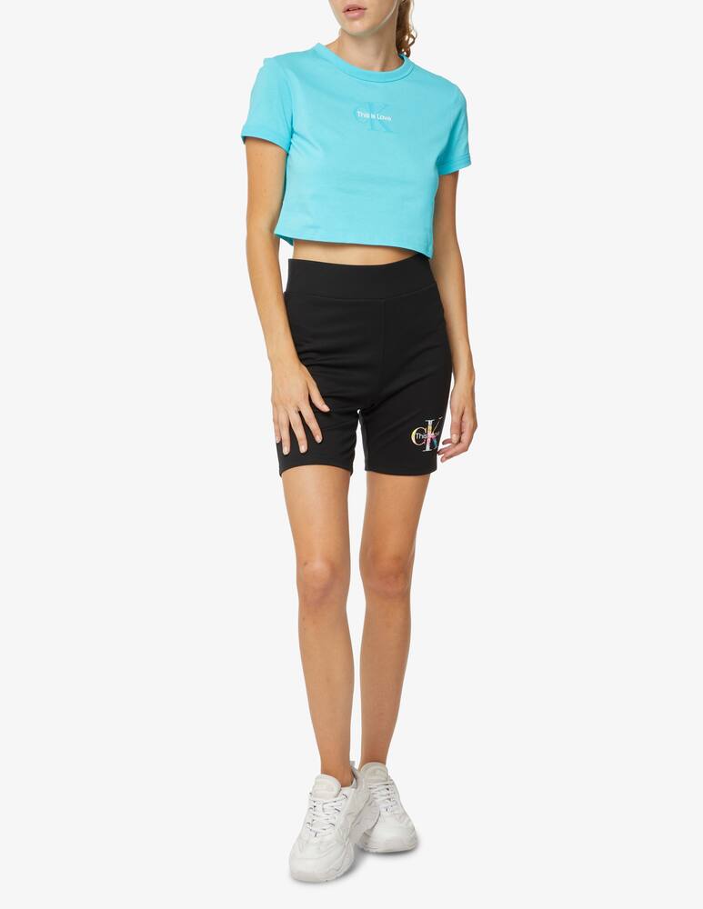 rinascente Calvin Klein Jeans T-shirt in cotone - Azzurro