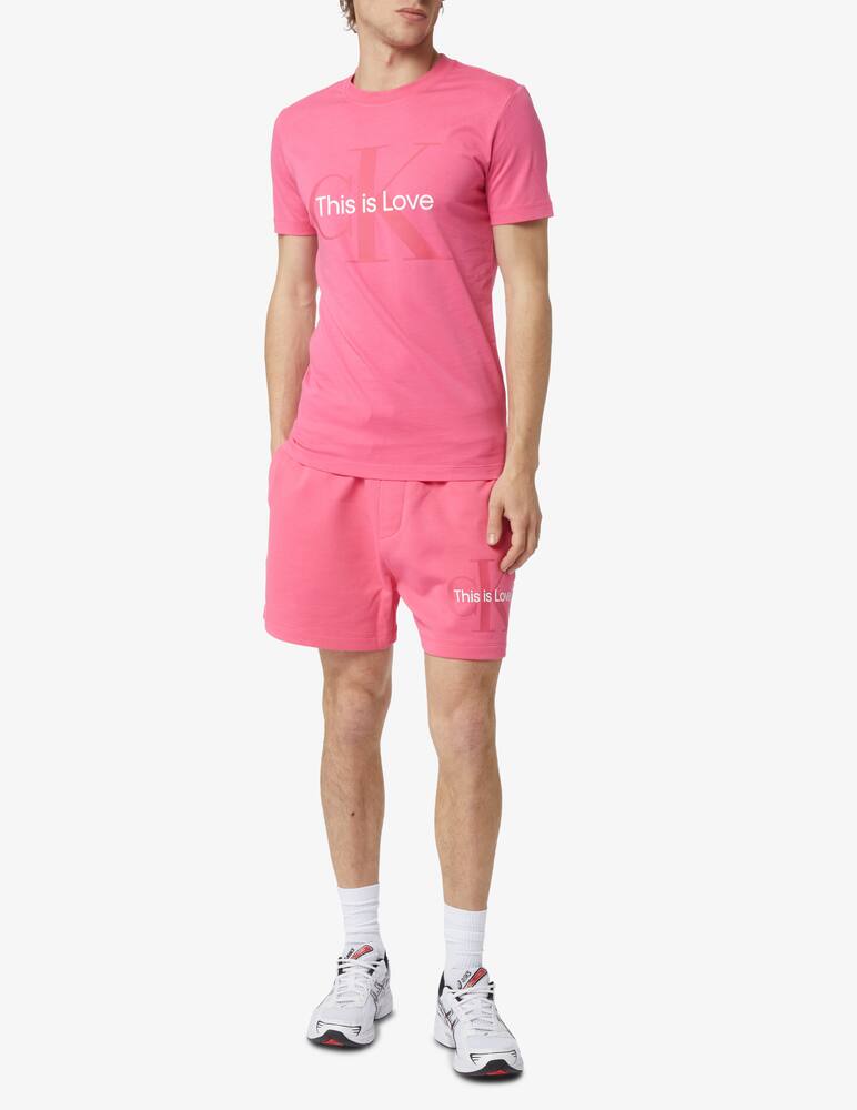 rinascente Calvin Klein Jeans Monogram slim t-shirt - Viola