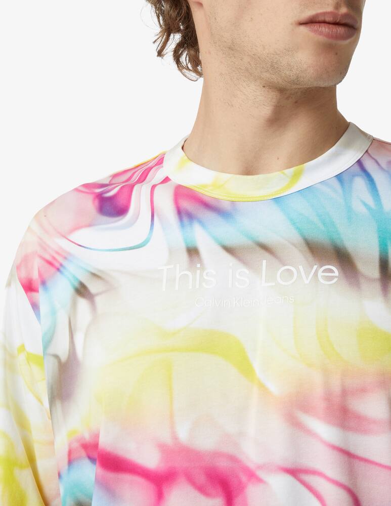 rinascente Calvin Klein Jeans T-shirt aop fashion fit - Multicolor