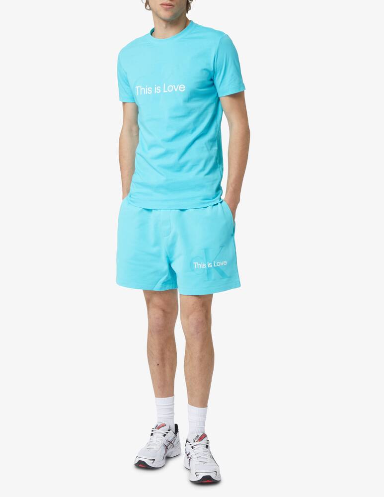 rinascente Calvin Klein Jeans Monogram slim t-shirt - Blu