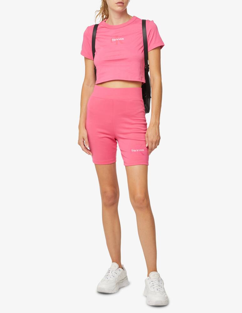 rinascente Calvin Klein Jeans Cotton shorts - Pink