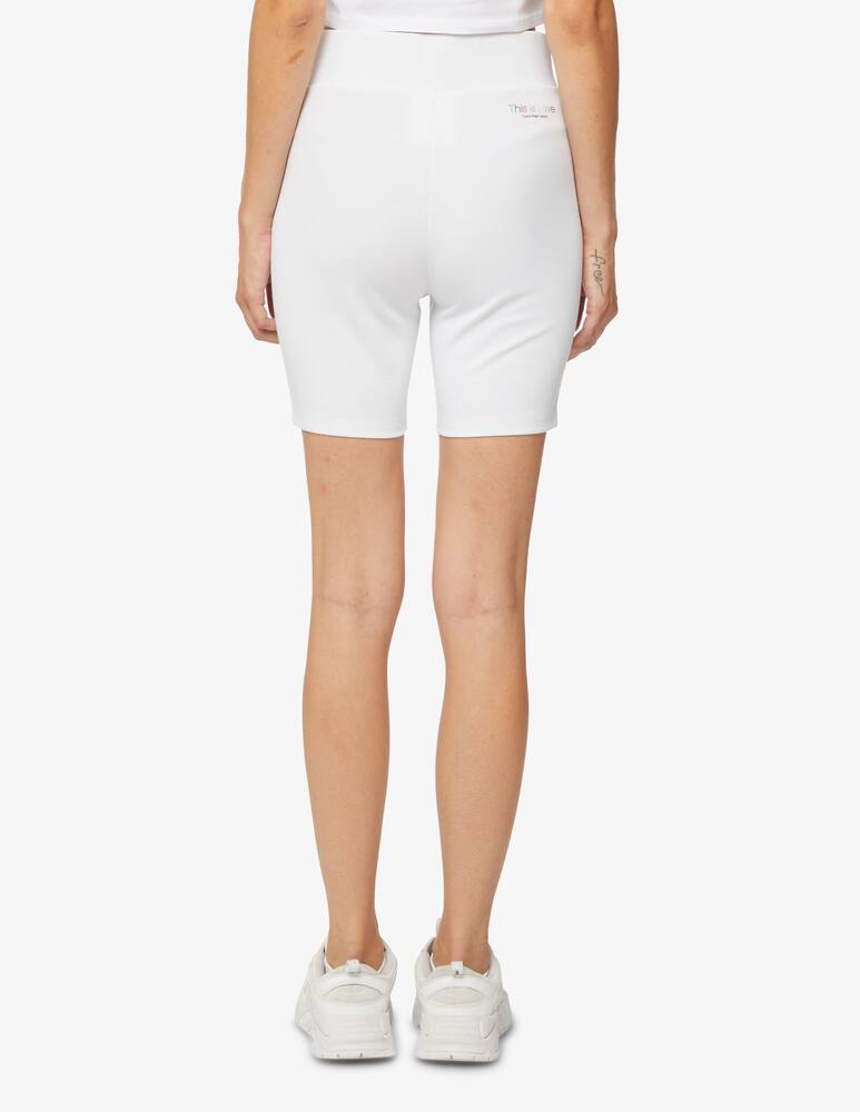 Calvin Klein Jeans Pantaloncino in cotone - Bianco - immagine 3 Calvin Klein Jeans Pantaloncino in cotone - Bianco - immagine 3