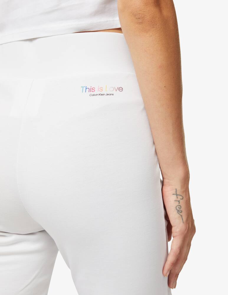 Calvin Klein Jeans Pantaloncino in cotone - Bianco - immagine 4 Calvin Klein Jeans Pantaloncino in cotone - Bianco - immagine 4