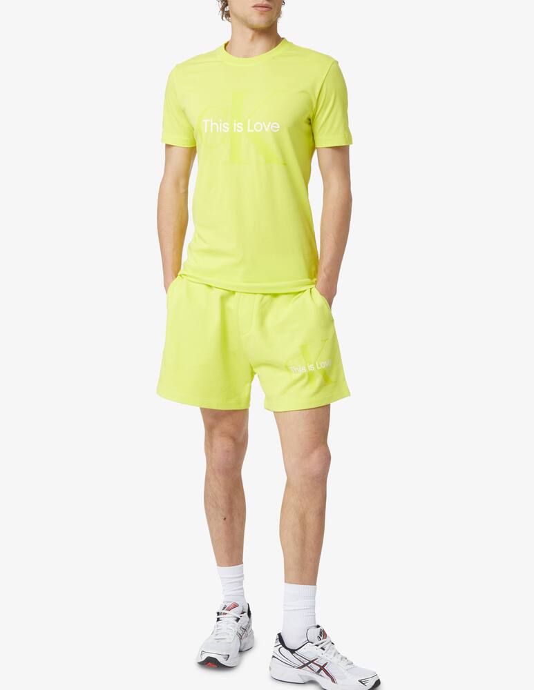 rinascente Calvin Klein Jeans T-shirt slim monogram - Yellow