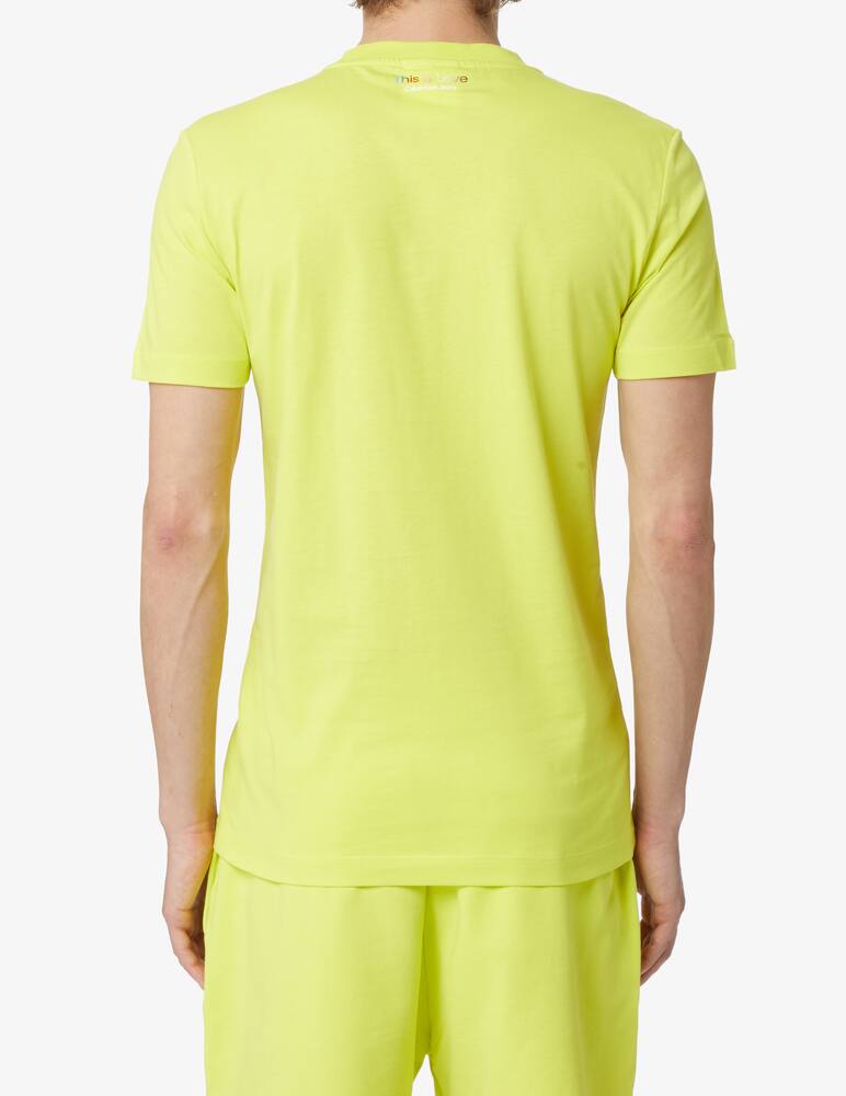 rinascente Calvin Klein Jeans T-shirt slim monogram - Yellow