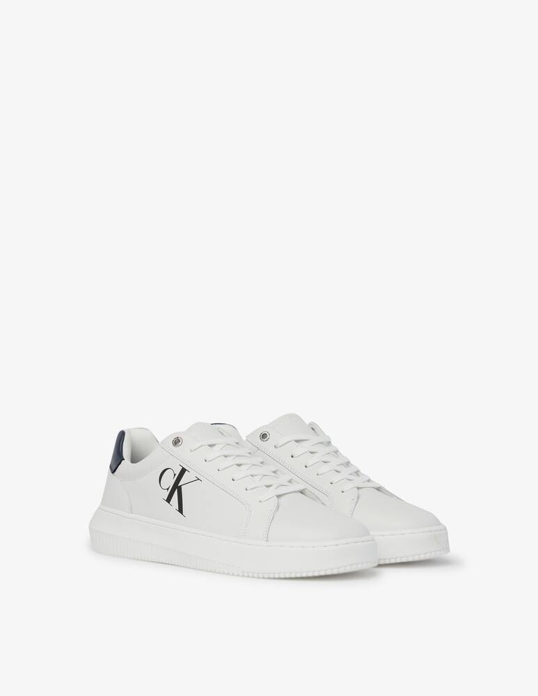 rinascente Calvin Klein Scarpe chunky in pelle - Bianco
