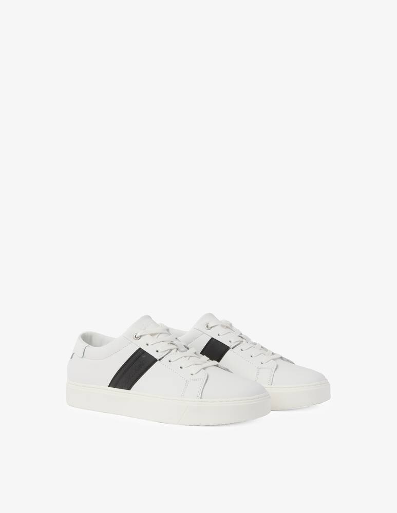 rinascente Calvin Klein Scarpe con banda logo - Bianco