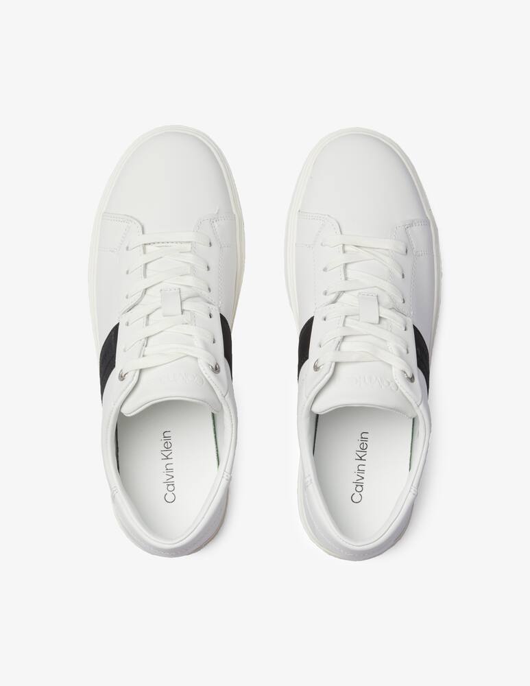 rinascente Calvin Klein Scarpe con banda logo - Bianco