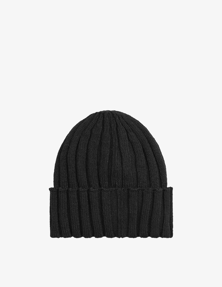 rinascente Calvin Klein Berretto a costine con monogramma - Nero