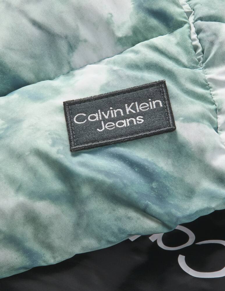 rinascente Calvin Klein Tie dye aop puffer vest - Grey