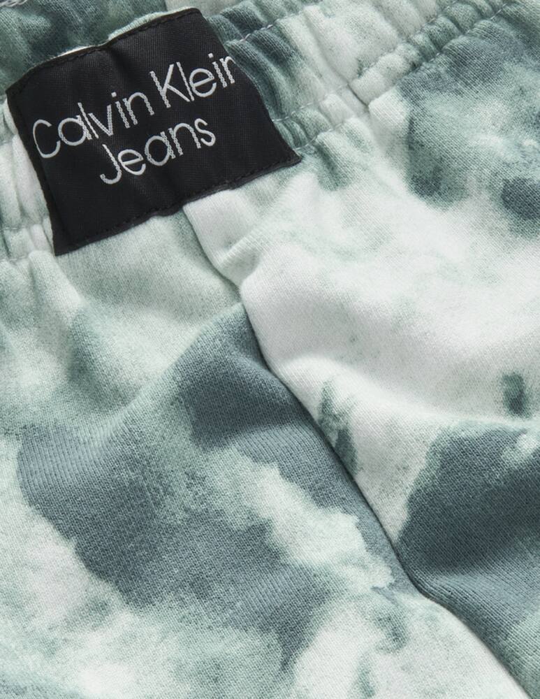 rinascente Calvin Klein Pantaloncini tie dye in cotone - Grigio
