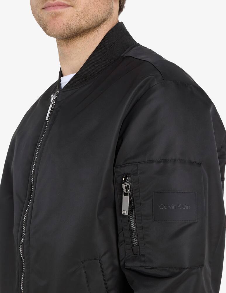 rinascente Calvin Klein Giacca bomber satin riciclato