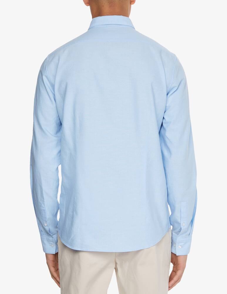 rinascente Calvin Klein Camicia washed oxford solid slim - Azzurro