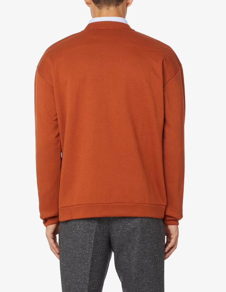 rinascente Calvin Klein Felpa girocollo iconic spacer comfort - Arancione